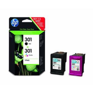 HP 301 Set CR340EE  2 Original Tintenpatronen black + colour f�r HP Deskjet 1000 J110a 1050 2050 J510a 3050 J610a 3052A J611g