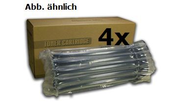 4 kompatible Tonerkartuschen (black/cyan/magenta/yellow je ca. 2.500 Seiten) f�r OKI C3300 C3300N C3400 C3400N C3450 C3450N C3600 C3600N